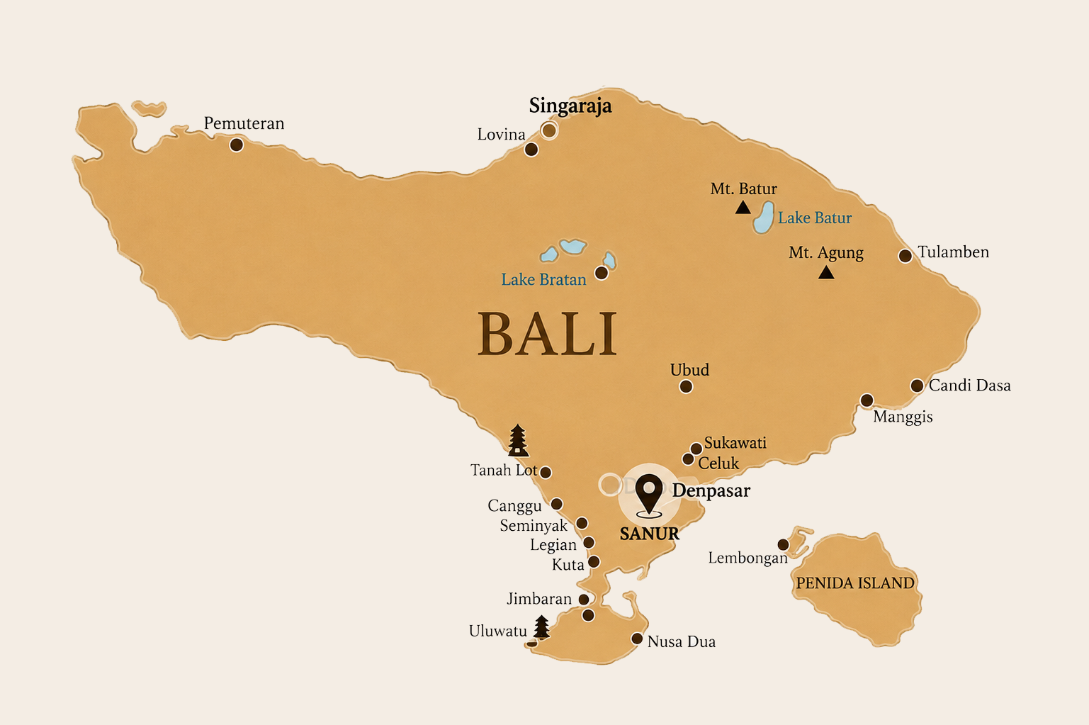 Peta Bali by Bali Assist CO 2